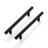 Ravinte 10 Pack 7.38'' Cabinet Pulls Flat Black Stainless Steel