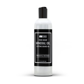 PURE ORIGINAL INGREDIENTS Mineral Oil (4 fl oz) for Cutting Boards, Butcher Blocks, Counter Tops, Wood Utensils
