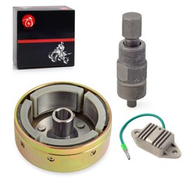 Magneto Rotor Flywheel & Removal Puller tool & Regulator For Yamaha Blaster 200 YFS200 1988-2006 2XJ-85550-M1-00