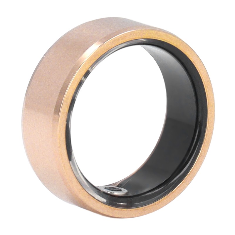 Smart Ring Gold BT Sleep Fitness Tracker IP68 Water Resistant