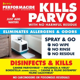 Performacide Kills Parvo 3 pk Gallon Kit