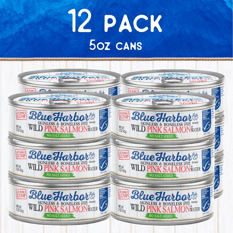 Blue Harbor Fish Co. Wild Pink Salmon in Water No