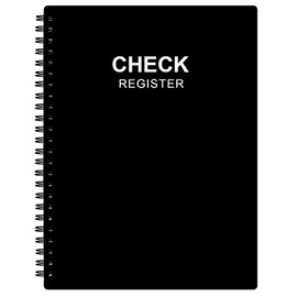 Registro de cheques - Registro de cheques A5 con registros de cheques y transacciones, folletos de registro de cuentas bancarias para uso personal y l