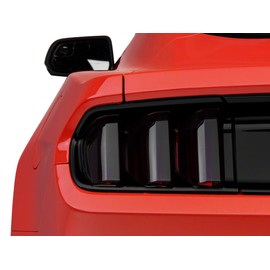 SEC10 Tail Light Tint; Smoked Compatible For 15-17 Mustang; 18-20 Mustang GT350