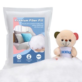 luokefe 300g/10.5oz Poly Filling Stuffing, Polyester Stuffing for Crochet, Soft Fiberfill Stuffing for Plush Stuffing, Pillow Cushion Filler Stuffing DIY Home Craft
