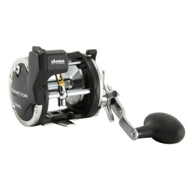 Okuma Convector Star Drag CV-45L Levelwind Trolling Reel (430 Yards- 25LB), Black