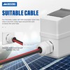 MINGSONG Solar Panels Disconnect Switch 25Amp DC Solar Shut Off