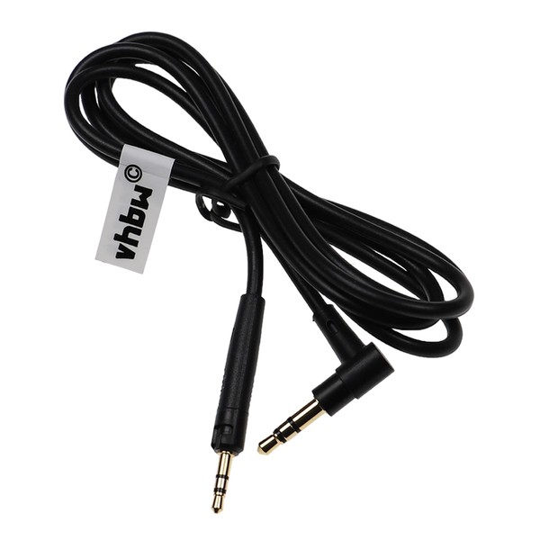 vhbw Audio AUX Cable Compatible with Bose QuietComfort 25, 35,