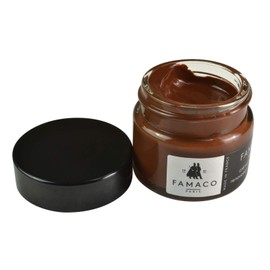 Famaco Havana Brown Leather Re-touch Dye Renovation Cream for leather, shoes, boots, sneakers and trainers