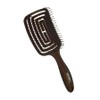 Weshin Tsudam growth ring flaffin hair brush, mixed colors, 1 piece / 웨신 쓰담 나이테 플라핀 헤어브러쉬, 혼합색상, 1개
