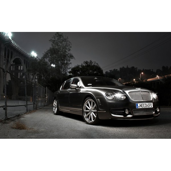 Bentley Continental Flying Spur 36X48 Poster Banner