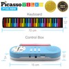 PicassoTiles® PT49 Kid's 49-Key Flexible Roll-Up Educational Electronic Digital Music
