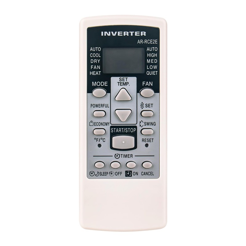 ARRCE2E AR-RCF1U Replaced Remote Control -ALLIMITY- Fit for Inverter Fujitsu