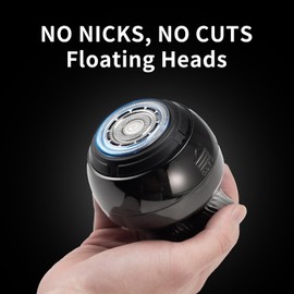 Head Shavers for Bald Men Waterproof Electric Razor Electric Shaver for Men Rechargeable Bald Head and Face Shaver Cordless Razor Wet/Dry Shaving with LED Display with Type-C Charge