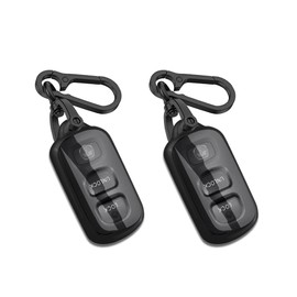 for Toyota Key Fob Cover with Keychain, 2PCS Transparent Black TPU Key Case Shell for 1999-2009 Toyota 4Runner, Toyota Sequoia 2001-2008 HYQ12BBX HYQ12BAN HYQ1512Y