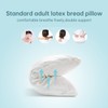 Talalay Latex Pillows for Sleeping - Medium Firmness King Pillow