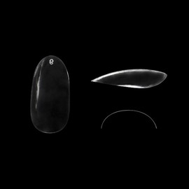 Bonail x Tati Clear Oval Full Tip O500#06