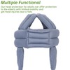 Thick Soft Elderly Protective Helmet, Special Needs Hat with Breathable,