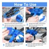 Kit De Cepillos Limpiadores De Cadenas Para Bicicletas Con H