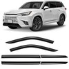 CLIM ART Incredibly Durable Rain Guards for Lexus TX 2024-2025,