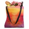 Sunset Watercolor Gradient Tote Bag