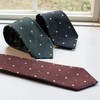 TAVARAT Necktie Business Silk 100% Made in Japan Nishijin Weave