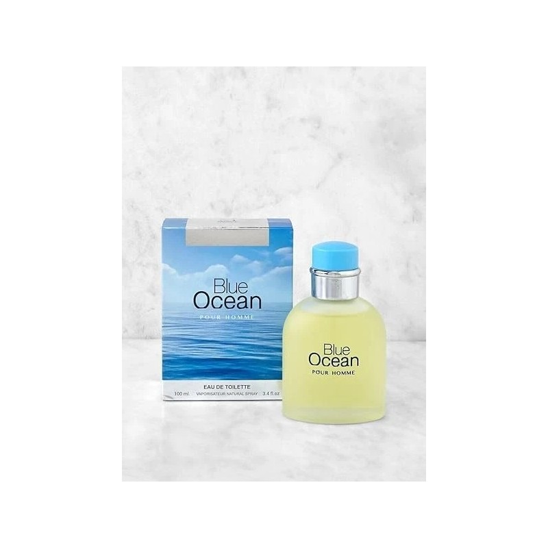 Cologne Mirage Brands Blue Ocean, Perfume For Men, 100 ml