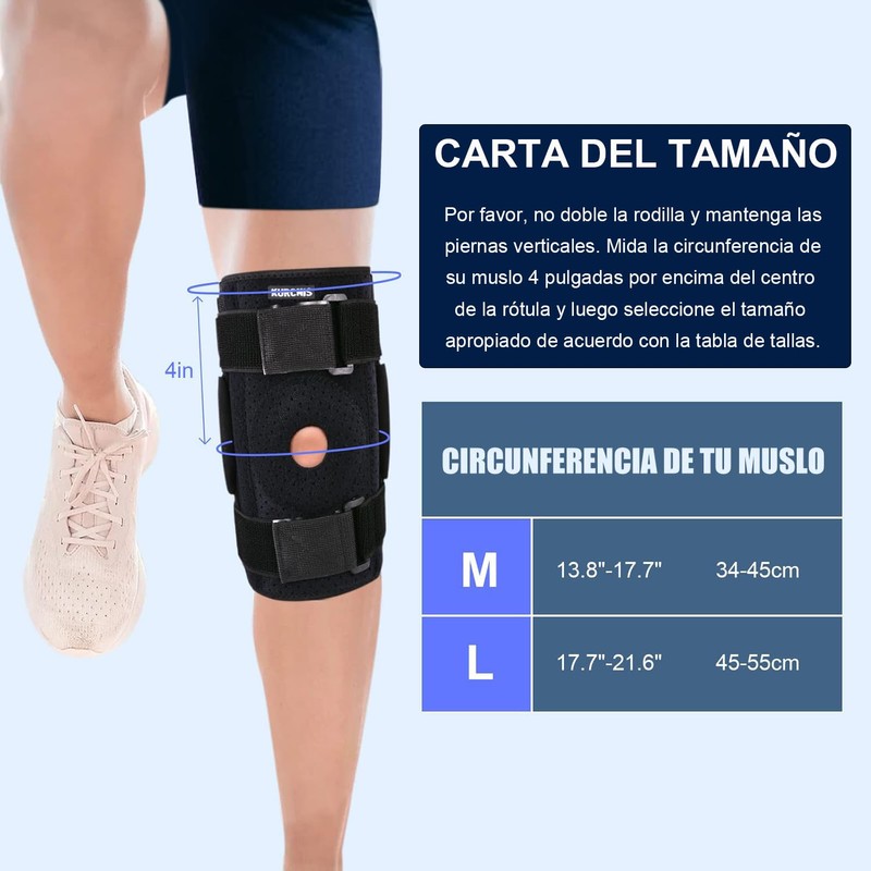 Lmkb Rodillera Ortop?dica y Deportiva con Estabilizadores