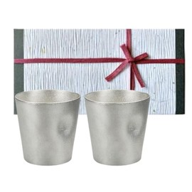 Nousaku adpter deux Red Cotton Ribbon Wrapping with Washi Paper, NOUSAKU NAJIMI Tumbler, Set of 2