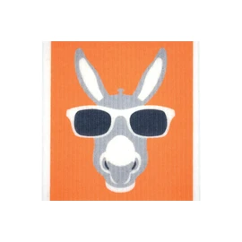 RETROKITCHEN 100% Biodegradable Dishcloth Donkey