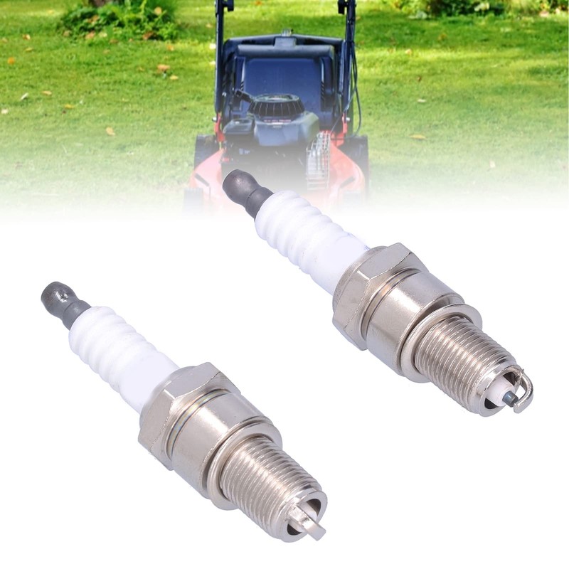 Akozon 2 x Spark Plug, Aluminium Alloy Spark Plug Replacement