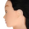 55cm Hair Mannequin Head Hair Stying Training Large Ears Mixed