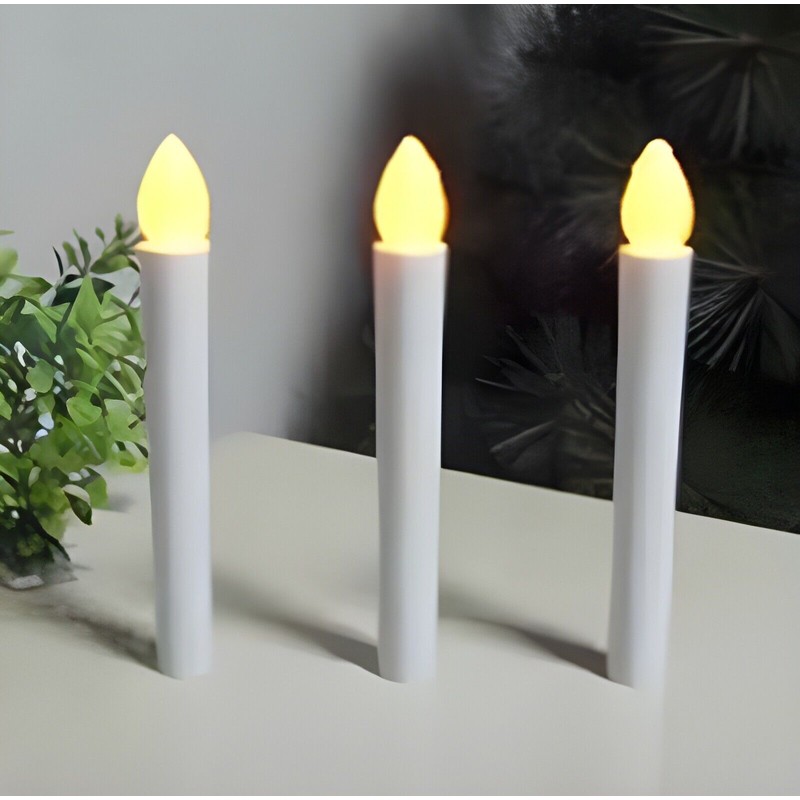 FeatherParadise LED Taper Candle 5 Pieces