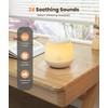 Dreamegg White Noise Machine, D16MAX Portable Sound Machine Baby for