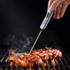 ANSTA Super Fast Meat Thermometer Silver Instant Read Digital with