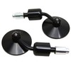 PAIR Of High Quality Black CNC Machined Aluminium Round Bar