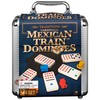 Spin Master Games, Mexican Train Dominoes Set in Aluminum Carry