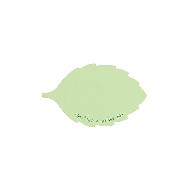 LE-DC1 Message Cards, Die Cut, Leaf-S (30 Pieces)