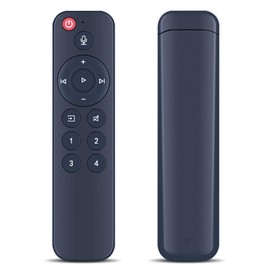 GOUYESHO Nue Replacement Voice Remote Control Compatible with WiiM Pro AirPlay 2 Receiver and Pro Audio Streamer 4 Music Preset Buttons