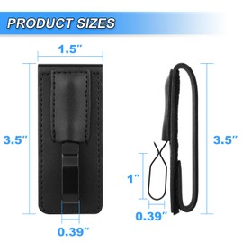 Cosmos Lightsaber Belt Clip Hilt Belt Holder Lightsaber Waist Holster Lightsaber Clip for Attaching Lightsaber Hilt to Belt - For 3.5" Belt Wide