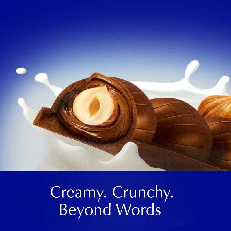 Lindt CLASSIC RECIPE Whole Hazelnut Milk Chocolate Stick, Milk Chocolate