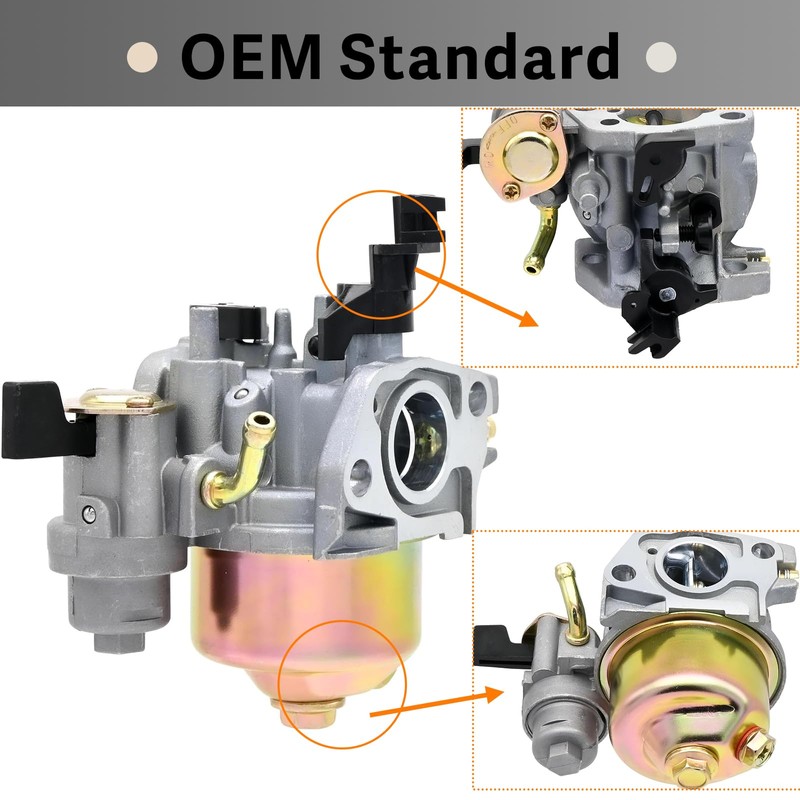 Carburetor For Honda GX160 GX120 GX200 5.5hp 6.5hp 196cc 200cc