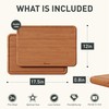 Extra Large Bamboo Cutting Board Set Over Sink Nice Solid