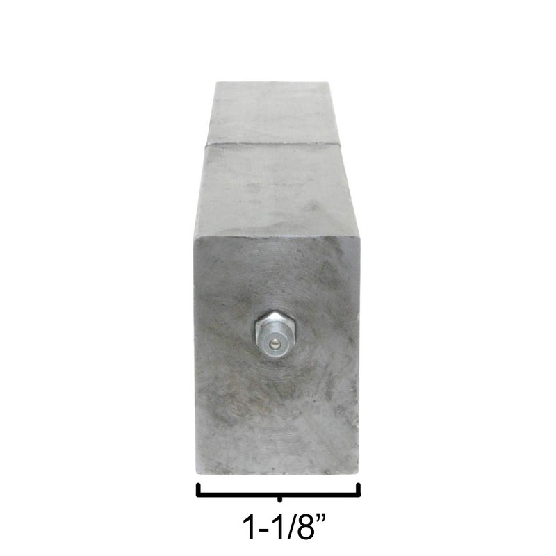 7" Square Rectangle Hinge Heavy Duty Weld on Steel Ball