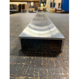 1/8" Thick x 1" x 3" 6063-T52 Aluminum Channel, Sharp Corner Channel (9)