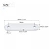 sourcing map Curtain Weights (50g), Drapery Iron Weight for Bathroom