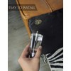 JEREVER Acrylic Furniture Legs Replacement Sofa Feet Cabinet Modern Clear
