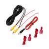 aSATAH AHD/CVBS Car Rear/Front View Camera's Fisheye Lens License Plate