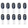 10 Pack - DIRECTV RC73 IR/RF Remote Control
