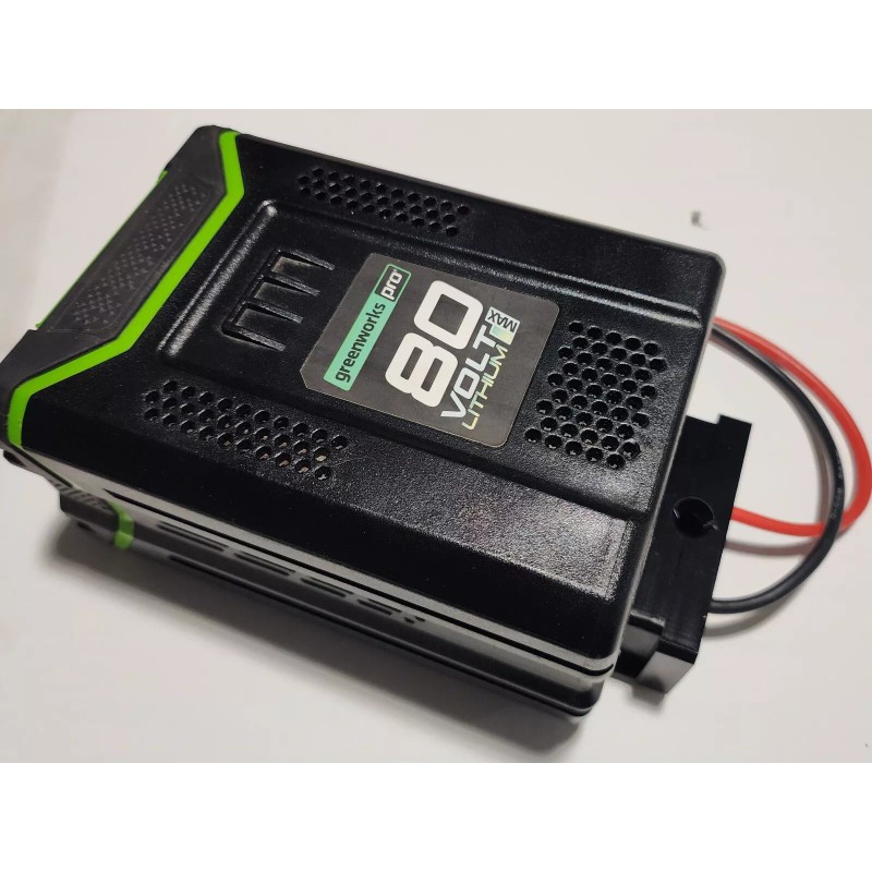 driveandflyrc GreenWorks Pro 60V 80V Output Adapter 12AWG Silicone DIY
